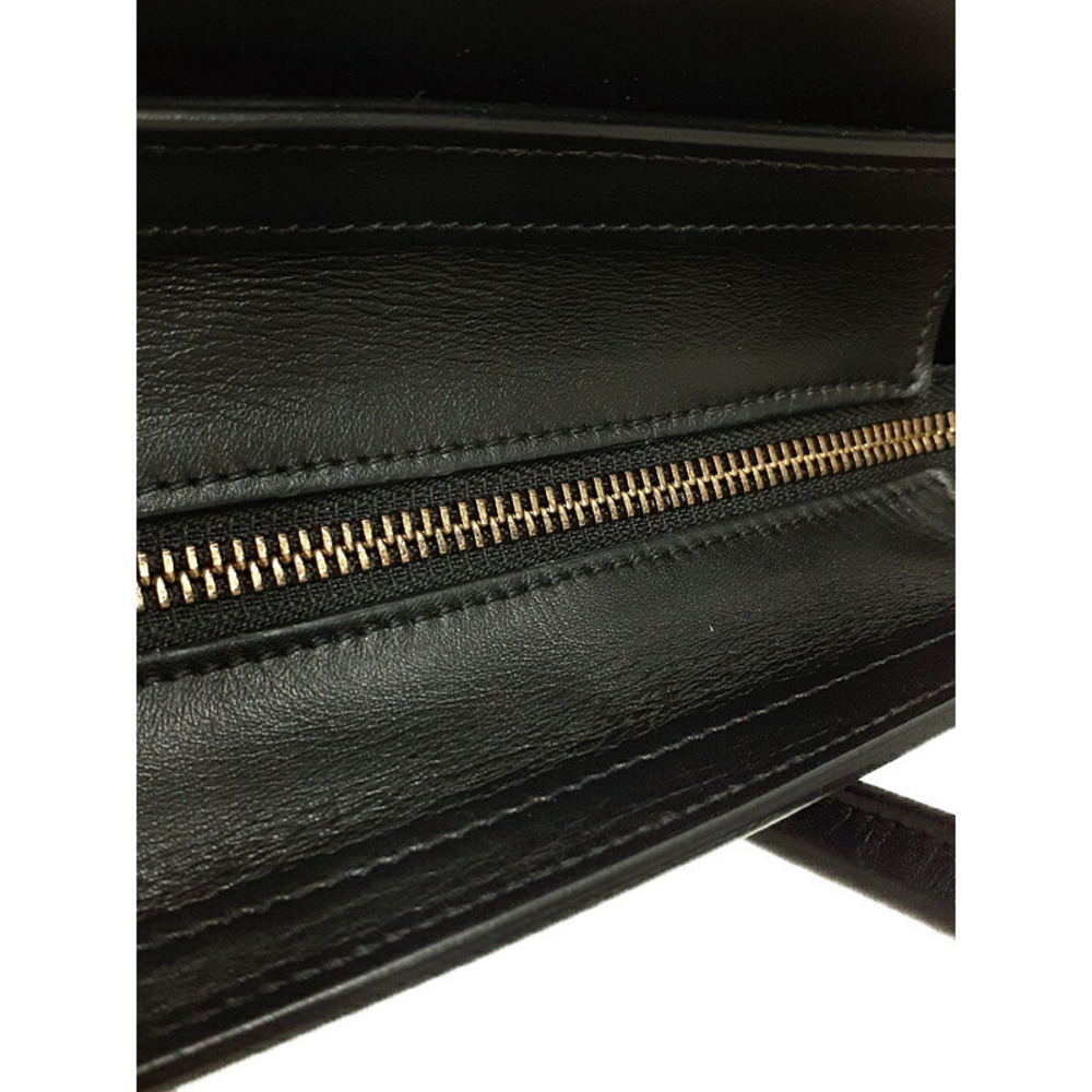 Celine Shopper Leather Shoulder Bag - Picture 7 of 9